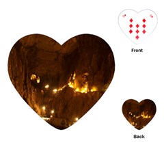 Skocjan Caves Playing Cards (heart)  by trendistuff