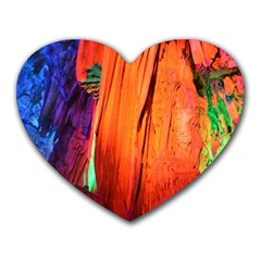 Reed Flute Caves 4 Heart Mousepads by trendistuff