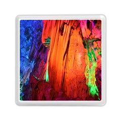 Reed Flute Caves 4 Memory Card Reader (square)  by trendistuff