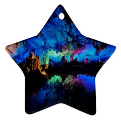 Reed Flute Caves 2 Star Ornament (two Sides)  by trendistuff