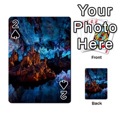 Reed Flute Caves 1 Playing Cards 54 Designs  by trendistuff