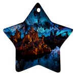 REED FLUTE CAVES 1 Star Ornament (Two Sides)  Front