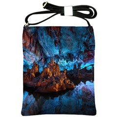 Reed Flute Caves 1 Shoulder Sling Bags by trendistuff