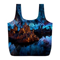 Reed Flute Caves 1 Full Print Recycle Bags (l)  by trendistuff