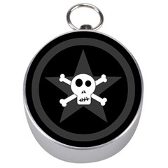 Star Skull Silver Compasses