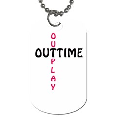 Outtime / Outplay Dog Tag (two Sides) by RespawnLARPer