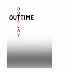 Outtime / Outplay Small Garden Flag (two Sides)