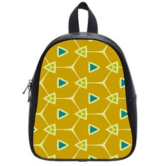 Connected Triangles			school Bag (small)