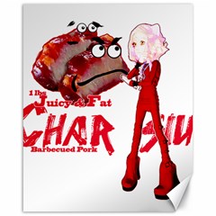 Michael Andrew Law s Mal Girl & Mr Bbq Pork Canvas 16  X 20   by michaelandrewlaw