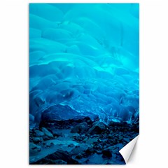 Mendenhall Ice Caves 3 Canvas 12  X 18   by trendistuff