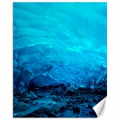 Mendenhall Ice Caves 3 Canvas 11  X 14   by trendistuff