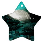 MENDENHALL ICE CAVES 2 Ornament (Star)  Front