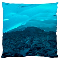 Mendenhall Ice Caves 1 Large Cushion Cases (two Sides)  by trendistuff