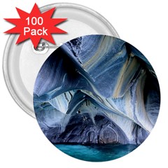 MARBLE CAVES 1 3  Buttons (100 pack) 