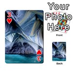 MARBLE CAVES 1 Playing Cards 54 Designs  Front - Heart3