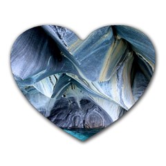 MARBLE CAVES 1 Heart Mousepads