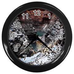 Karijini Canyon Wall Clocks (black) by trendistuff