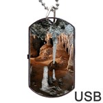 JENOLAN IMPERIAL CAVE Dog Tag USB Flash (Two Sides)  Back