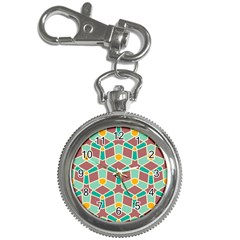 Stars And Other Shapes Pattern			key Chain Watch by LalyLauraFLM