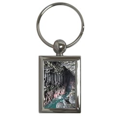 Fingals Cave Key Chains (rectangle)  by trendistuff