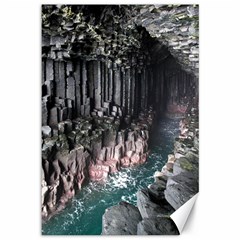 Fingals Cave Canvas 12  X 18   by trendistuff