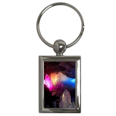 Cave In Iceland Key Chains (rectangle)  by trendistuff