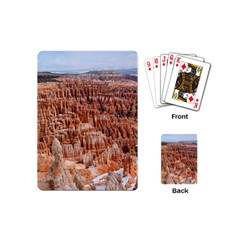 Bryce Canyon Amp Playing Cards (mini)  by trendistuff