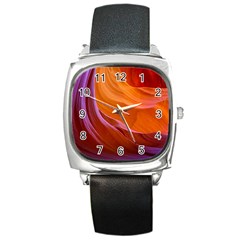 Antelope Canyon 2 Square Metal Watches by trendistuff