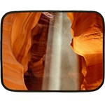 ANTELOPE CANYON 1 Double Sided Fleece Blanket (Mini)  35 x27  Blanket Front