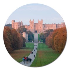 Windsor Castle Magnet 5  (round) by trendistuff