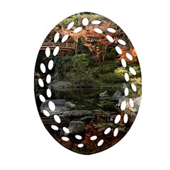 Wakayama Garden Ornament (oval Filigree)  by trendistuff