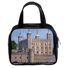 Tower Of London 2 Classic Handbags (2 Sides) by trendistuff