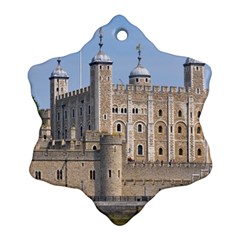 Tower Of London 2 Ornament (snowflake)  by trendistuff