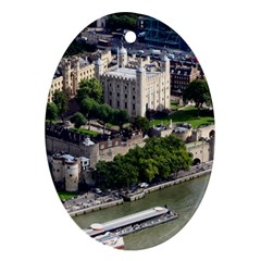 Tower Of London 1 Ornament (oval)  by trendistuff