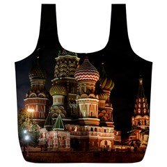 St Basil s Cathedral Full Print Recycle Bags (l)  by trendistuff