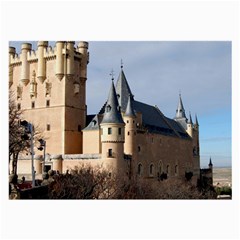 Segovia Castle Large Glasses Cloth (2-side) by trendistuff