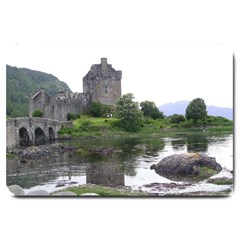 Scotland Eilean Donan Large Doormat  by trendistuff