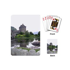 Scotland Eilean Donan Playing Cards (mini)  by trendistuff