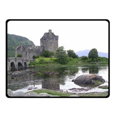 Scotland Eilean Donan Double Sided Fleece Blanket (small)  by trendistuff