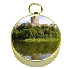 Pembroke Castle Gold Compasses by trendistuff