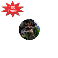 Paro Taktsang 1  Mini Buttons (100 Pack)  by trendistuff