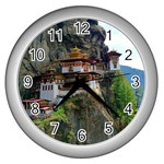 PARO TAKTSANG Wall Clocks (Silver) 