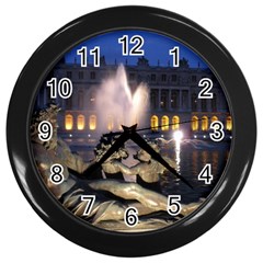 PALACE OF VERSAILLES 2 Wall Clocks (Black)