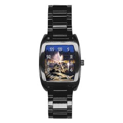 PALACE OF VERSAILLES 2 Stainless Steel Barrel Watch