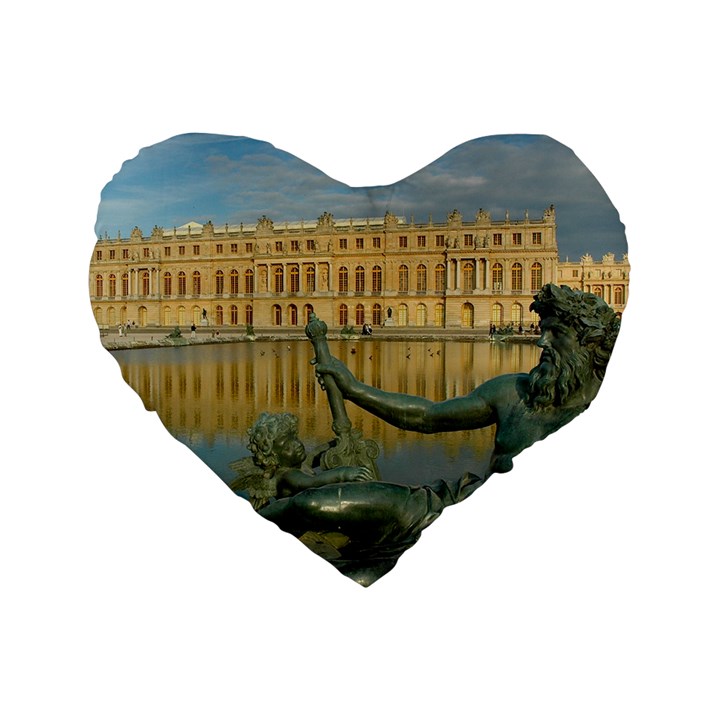 PALACE OF VERSAILLES 1 Standard 16  Premium Heart Shape Cushions