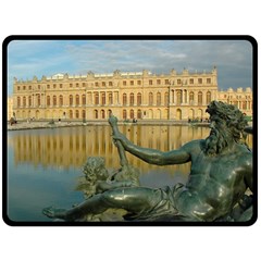 Palace Of Versailles 1 Double Sided Fleece Blanket (large)  by trendistuff