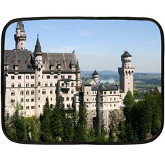 Neuschwanstein Castle 2 Double Sided Fleece Blanket (mini)  by trendistuff