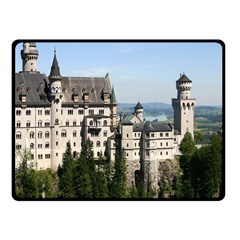 Neuschwanstein Castle 2 Fleece Blanket (small) by trendistuff