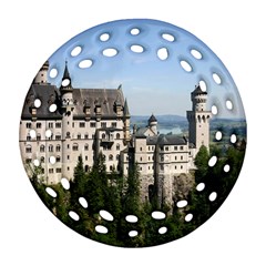 Neuschwanstein Castle 2 Round Filigree Ornament (2side) by trendistuff