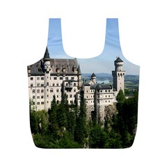 Neuschwanstein Castle 2 Full Print Recycle Bags (m)  by trendistuff